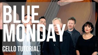 How to play Blue Monday by New Order on Cello (Tutorial)