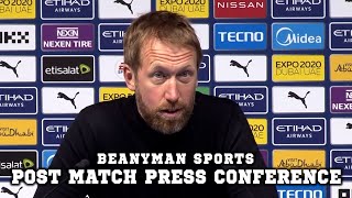 Graham Potter | Man City 3-0 Brighton | Full Post Match Press Conference | Premier League