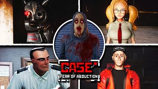 CASE RECORDS: Fear of Abduction | Full GAME Walkthrough \u0026 All Jumpscares (CASE: Animatronics)