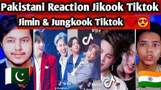 Pakistani reacts to Jikook/kookmin - tiktok | JIMIN | JUNGKOOK | BTS | Dab Reaction