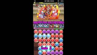 パズドラ「第18回チャレンジダンジョン 10」ゼローグ∞