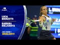 Lucia Bronzetti vs. Barbora Krejcikova Highlights | 2023 US Open Round 1