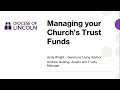 Managing Your Church's Trust Funds (Diocese of Lincoln)