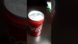 How to open a can of coke with a plastic knife..