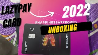 Lazypay Card Unboxing | LazyCard 1st Look | Win Upto 5% CashBack On Lazy Card | Technical Mitra