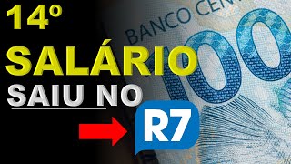 MATÉRIA R7! “O 14º SALÁRIO DOS APOSENTADOS FOI APROVADO?” #RESUMO_LIVE