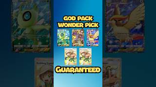 Guaranteed God Pack in Pokemon TCG Pocket Wonder Pick #Pokemon #PokemonTCG #GodPack #Shorts