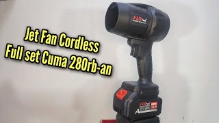 Jet Fan Cordless JLD 20v LXT Brushed Terbaru