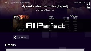 [ALL PERFECT] AμreoLe ~for Triumph~ (EXPERT 32)