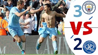 Manchester City vs QPR (3-2) HIGHLIGHTS RESUMEN HD | Bambino Ponds - KUN AGÜERO GOL del CAMPEONATO