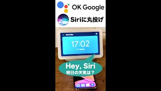 Siriに仕事を丸投げするGoogle Homeを作った #Shorts