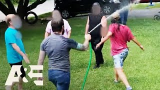 Homeowner Defends His Yard with a Garden Hose | Neighborhood Wars | A&E