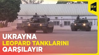 İspaniyadan Ukraynaya göndəriləcək altı Leopard 2A4 tankı hazır vəziyyətə gətirildi