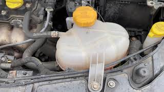 DIY - 2014 Opel Corsa D 1.4: Change the coolant