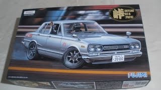 プラモ屋店長がお送りするキットレビュー フジミ 1/24 峠 ハコスカ GT-R(PGC10)