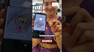 💕What the customer ordered vs what they got| Cute customised photo pendant AFG Shree Ashok Jewellers