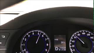 V36スカイライン250GT後期　0-100ｋｍ加速【Nissan Skyline】