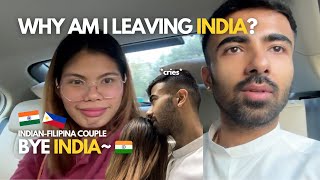 GOING BACK TO PHILIPPINES ALONE 🇵🇭 | Life in India Ep. 34 🇮🇳
