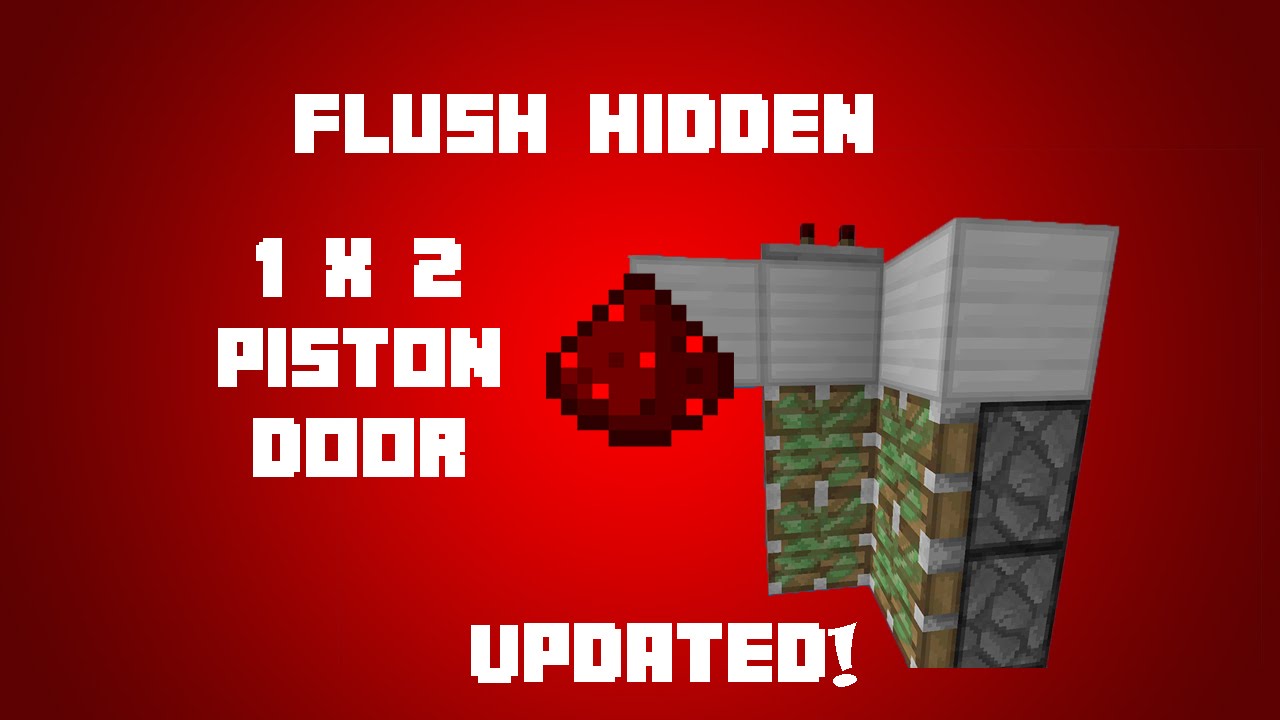 How To Make A Flush Piston Door