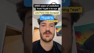 "Eye" evolving from the Bronze Age to today #linguistics #history #etymology #language