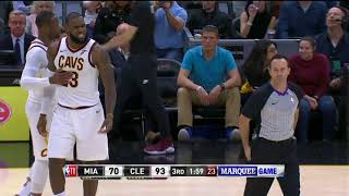 Lebron James first career ejection