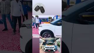 Tata Nexon 2023 Facelift White Delivery #tatanexon #tatamotors