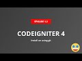 #1.2 How to create Codeigniter4 project using git
