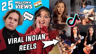Her Voice is DREAMY 😍 Latinos react to Viral Indian Reels/TikToks | Vol. 9