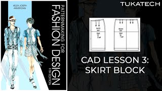 Lesson 3: Skirt Block | Patternmaking for Fashion Design DVD (2010) | Helen Joseph Armstrong