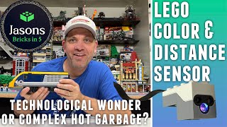 Lego Color \u0026 Distance Sensor | A miracle solution for your Lego train or complex garbage?