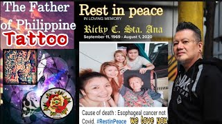 RICKY STA ANA INTERVIEW before He died the Father of Philippine Tattoo Artist  Rest In Peace