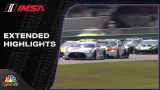 IMSA EXTENDED HIGHLIGHTS: Michelin GT Challenge at VIR | 8/27/23 | Motorsports on NBC