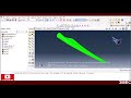 wind turbine blade outer shell structural analysis edgewise loading effect part 1 abaqus tutorial