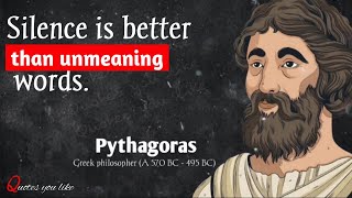 Pythagoras Quotes | Best pythagoras quotes | Motivation quotes | Quotes you like | inspiring quotes|