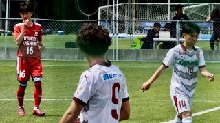 流経大柏 vs 尚志　高円宮杯 JFA U-18サッカープレミアリーグ2024 EAST 第1節