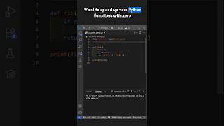 Boost Python Speed Instantly with lru_cache ⚡ | Python Hack #18