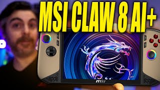 MSI CI RIPROVA! ECCO LA NUOVA MSI CLAW 8 AI+ ! FINALMENTE CI SIAMO?