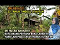 INI HUTAN ANGKER !! SAYA NEKAD 22 TAHUN TINGGAL DI HUTAN INI UNTUK BERTANI.