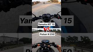 Yamaha MT 15 VS Pulsar N250 🔥 Gear Challenge #shorts #mt15