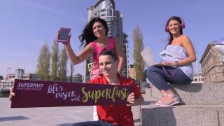 Lifes's Easier with Superfast - 250,000th customer in NI to get superfast broadband