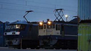 75レ EF65 2101牽引通過！曽根駅にて