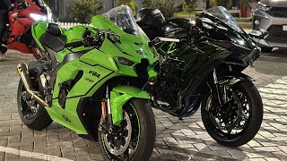 KELUAR DARI KADANG ZX10R & H2 AUTO GEMPAR KEGACORAN KNALPOT