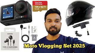 Best Motovlogging Setup 2025 || Dji Osmo Action 5 Pro