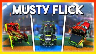 I did a musty flick with every car in Rocket League: Which car is best?