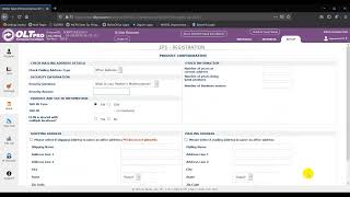 OLT Pro Web Bank Enrollment