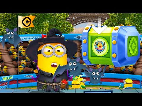 Mi villano favorito Minion Rush Juegos Mundiales etapa 2 Recompensa Unboxing con Bruja