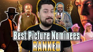 2024 Best Picture Nominees Ranked