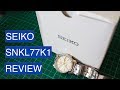 My First Automatic Watch - Seiko 5 SNKL77K1 Review!