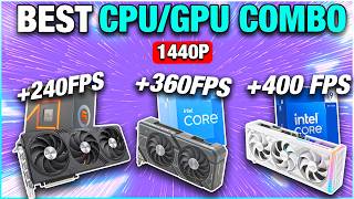 Best CPU \u0026 GPU Combos for 1440p Gaming PC Builds in DECEMBER 2024!