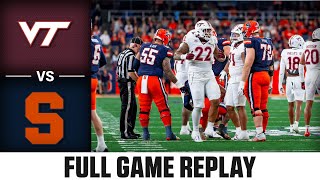 Virginia Tech vs. Syracuse Full Game Replay | 2024 ACC Football